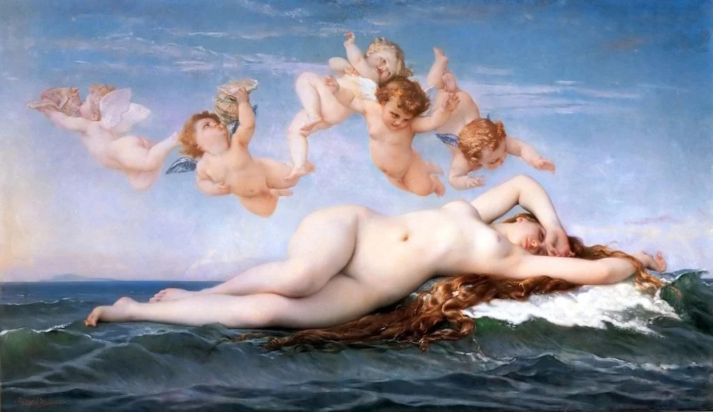 1863 - Alexandre Cabanel - La Naissance de Vénus