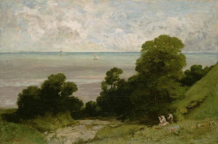 1893 - Jean Désiré Gustave Courbet - Honfleur ou LEmbouchure de la Seine